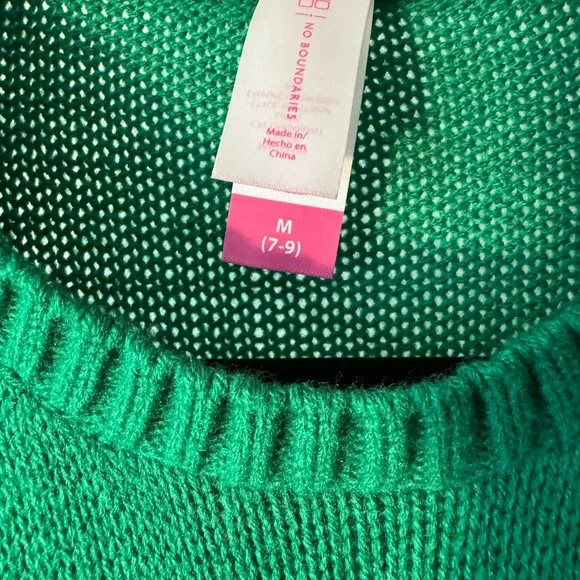 Green Meowy Christmas Sweater - Picture 5 of 5